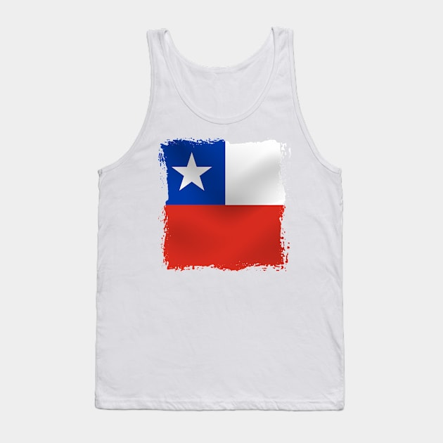 Chile Artwork Tank Top by SASTRAVILA